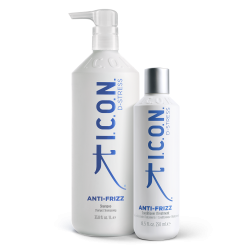 CHAMPÚ ANTI-FRIZZ (1L) + ACONDICIONADOR/ TRATAMIENTO (250ML)